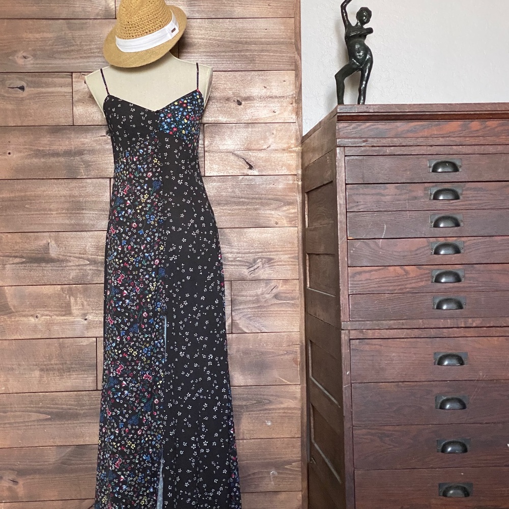 FRENCH CONNECTION FLORAL PRINT DRESS